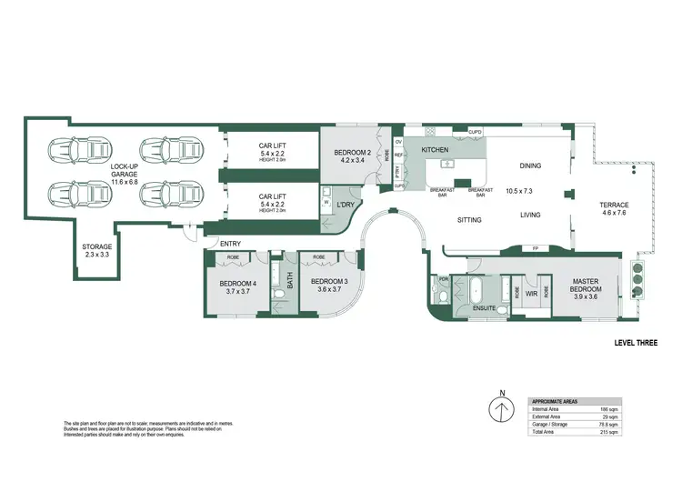 Floorplan of Homely apartment listing, 3/76 Drumalbyn Road, Bellevue Hill NSW 2023