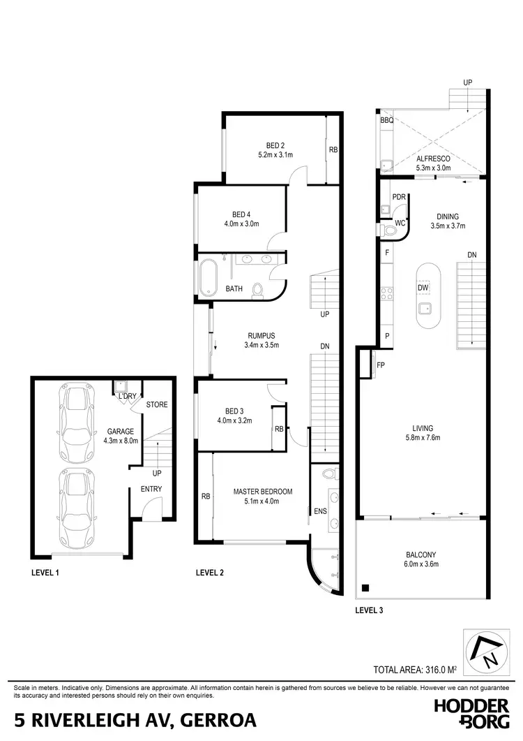 Floorplan of Homely house listing, 5a Riverleigh Avenue, Gerroa NSW 2534