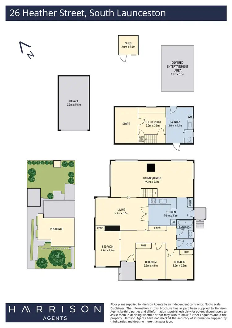 Floorplan of Homely house listing, 26 Heather Street, South Launceston TAS 7249