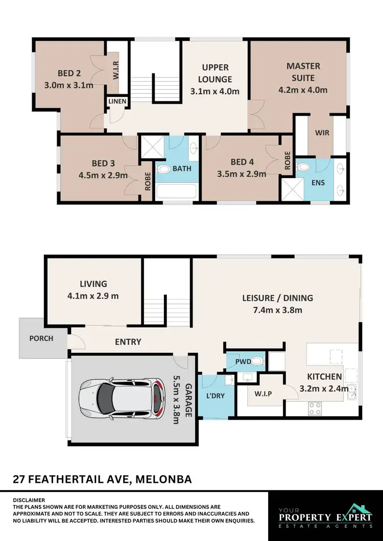 Floorplan of Homely house listing, 27 Feathertail Avenue (Melonba), Marsden Park NSW 2765