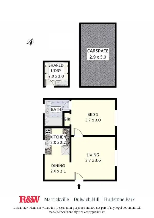 Floorplan of Homely apartment listing, 9/508 New Canterbury Road, Dulwich Hill NSW 2203