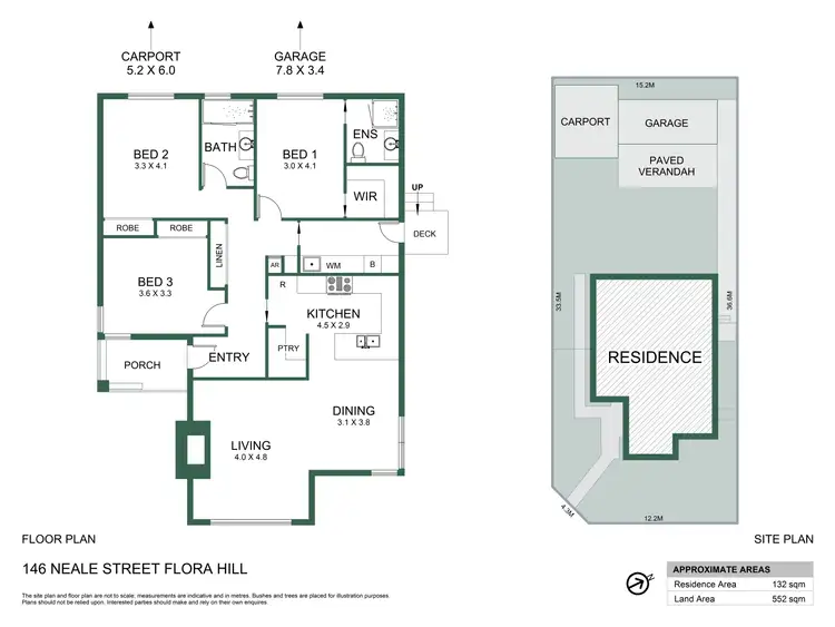 Floorplan of Homely house listing, 146 Neale Street, Flora Hill VIC 3550