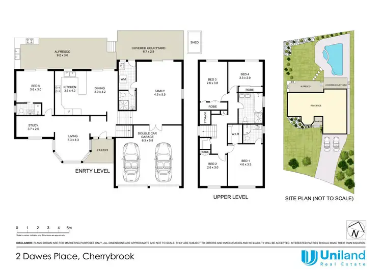 Floorplan of Homely house listing, 2 Dawes Place, Cherrybrook NSW 2126