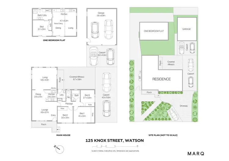 Floorplan of Homely house listing, 125 Knox Street, Watson ACT 2602
