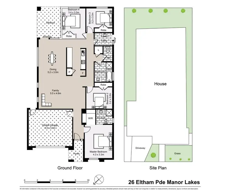 Floorplan of Homely house listing, 26 Eltham Parade, Manor Lakes VIC 3024