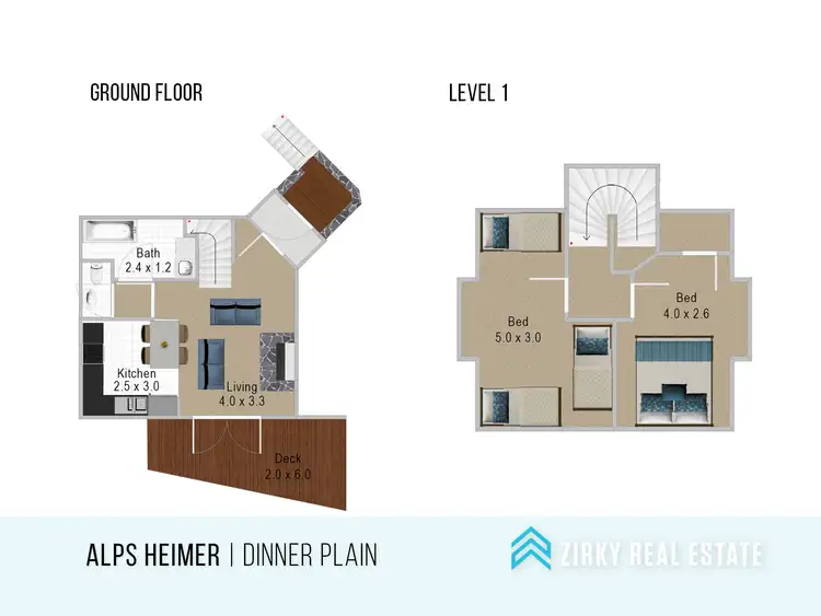 Floorplan of Homely house listing, 3 Heritage Lane, Dinner Plain VIC 3898
