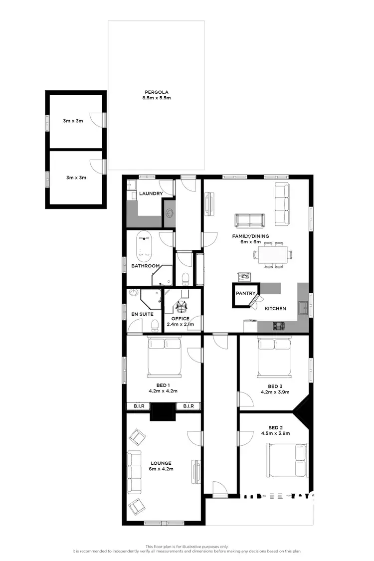 Floorplan of Homely house listing, 22 Buck Road, Moorak SA 5291