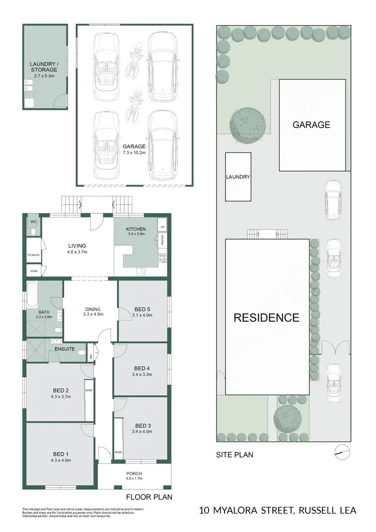 Floorplan of Homely house listing, 10 Myalora Street, Russell Lea NSW 2046