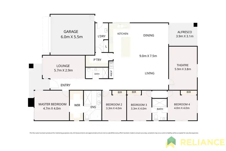 Floorplan of Homely house listing, 24 Morgan Street, Maddingley VIC 3340