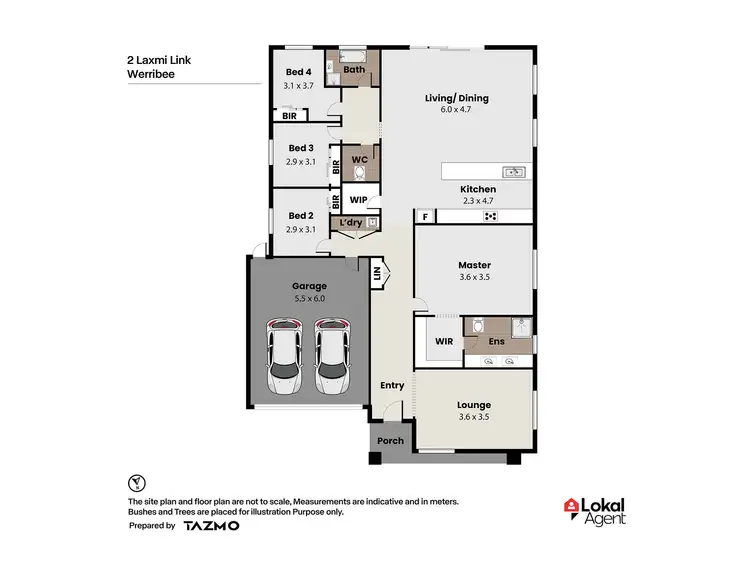 Floorplan of Homely house listing, 2 Laxmi Link, Werribee VIC 3030