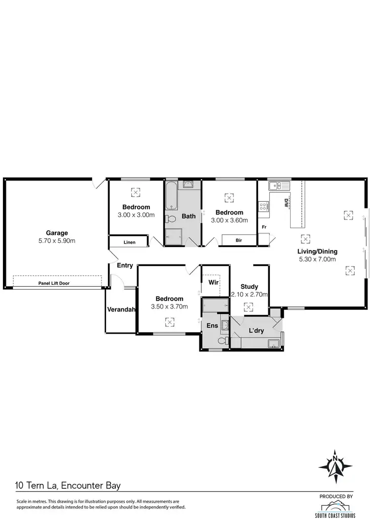 Floorplan of Homely house listing, 10 Tern Lane, Encounter Bay SA 5211