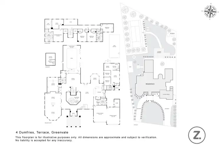 Floorplan of Homely house listing, 4 Dumfries Terrace, Greenvale VIC 3059