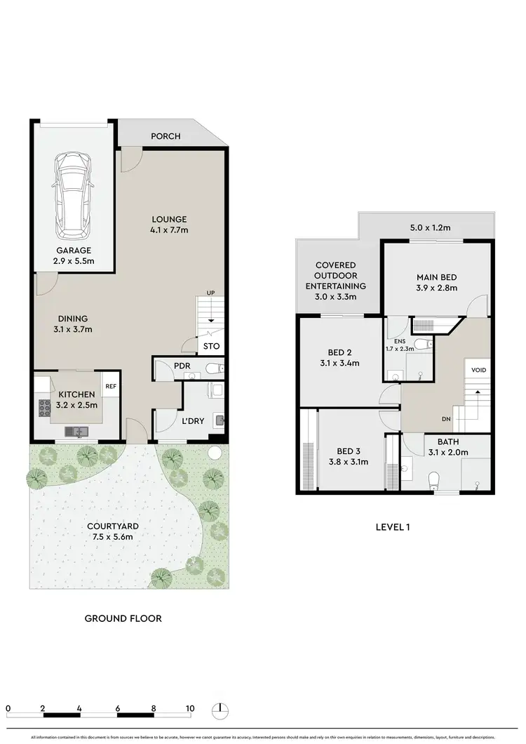 Floorplan of Homely townhouse listing, 3/10-12 Malua Street, Dolls Point NSW 2219