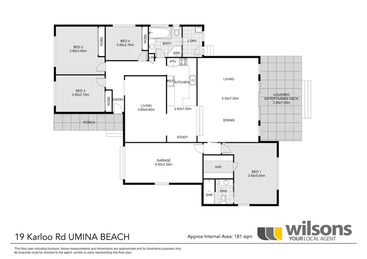 Floorplan of Homely house listing, 19 Karloo Road, Umina Beach NSW 2257