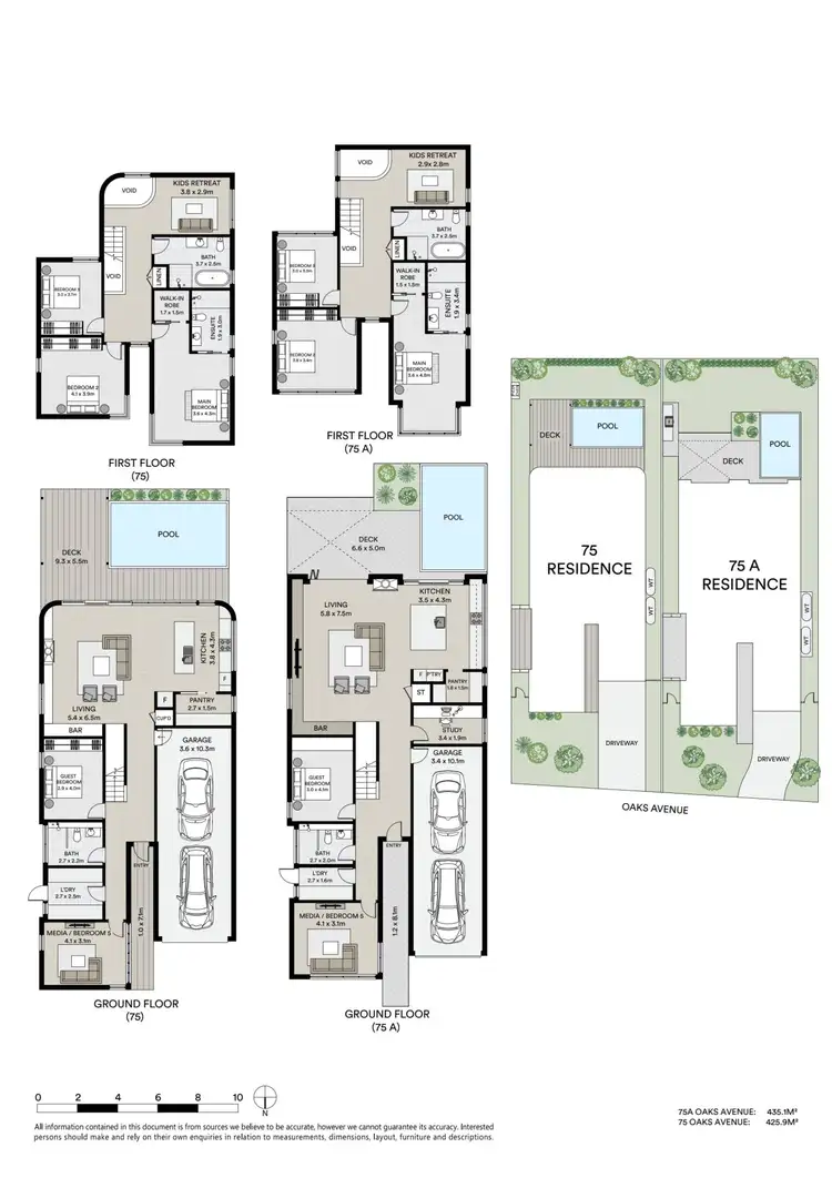 Floorplan of Homely house listing, 75A Oaks Avenue, Shelly Beach NSW 2261
