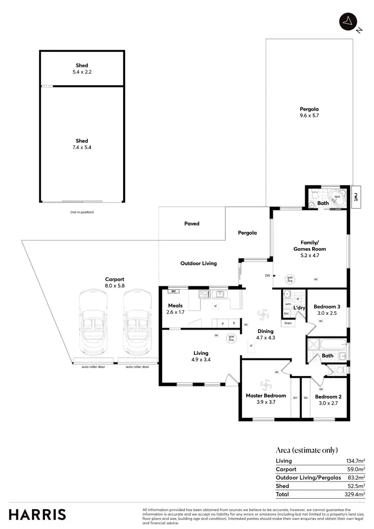 Floorplan of Homely house listing, 26 Teusner Drive, Morphett Vale SA 5162