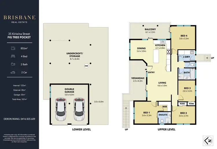 Floorplan of Homely house listing, 35 Kiriwina Street, Fig Tree Pocket QLD 4069