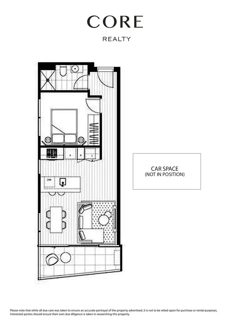 Floorplan of Homely apartment listing, 1502B/4 Joseph Road, Footscray VIC 3011