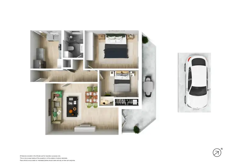 Floorplan of Homely apartment listing, 4/200-201 Beaconsfield Parade, Middle Park VIC 3206