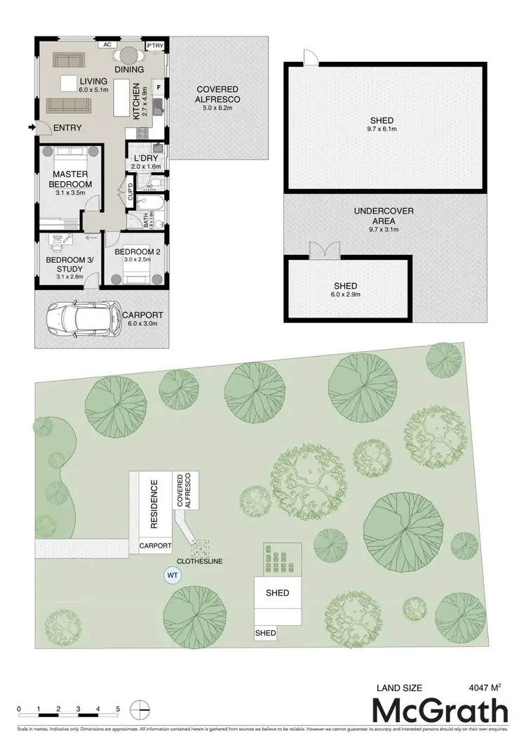 Floorplan of Homely house listing, 21 Mountain Vista Drive, Glass House Mountains QLD 4518