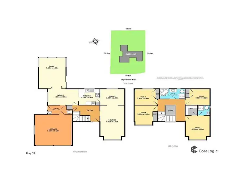 Floorplan of Homely house listing, 100 Wyndham Way, Eleebana NSW 2282