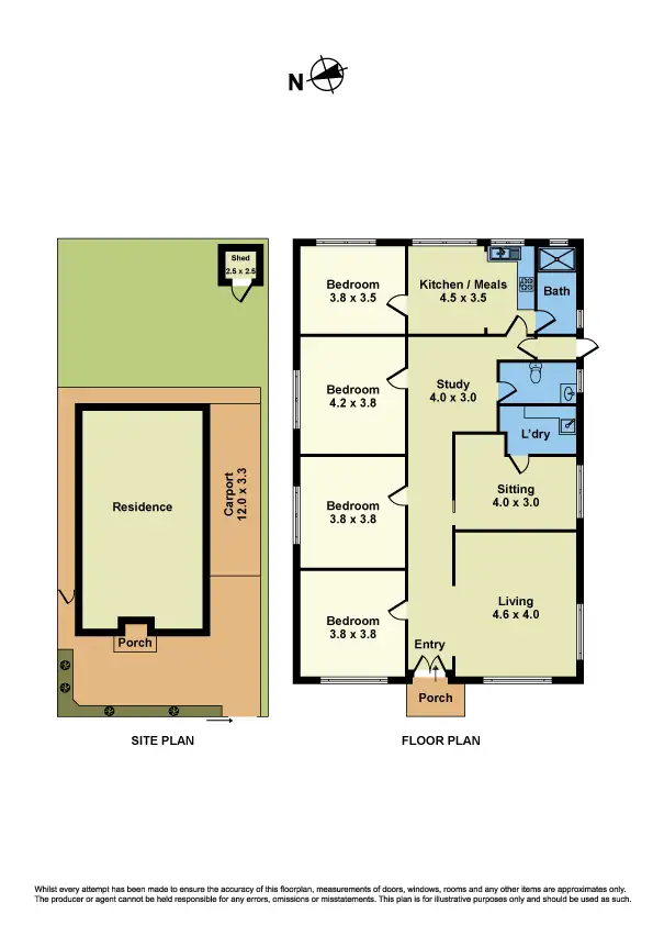 Floorplan of Homely house listing, 94 Mcintyre Road, Sunshine North VIC 3020