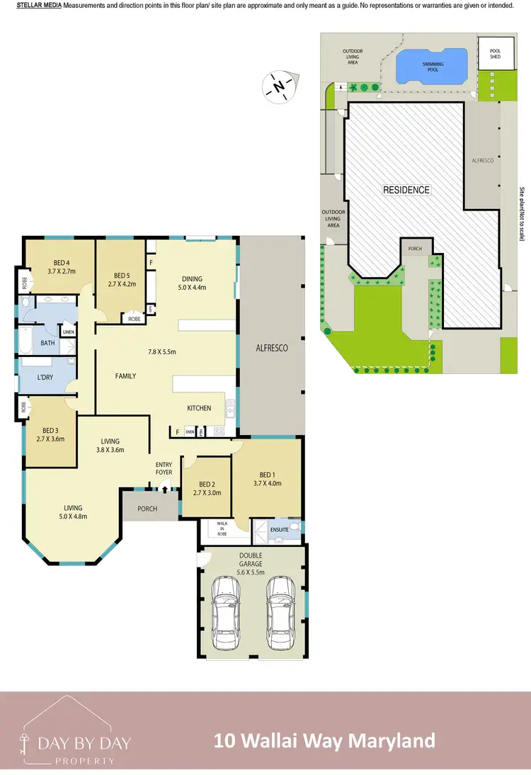Floorplan of Homely house listing, 10 Willai Way, Maryland NSW 2287