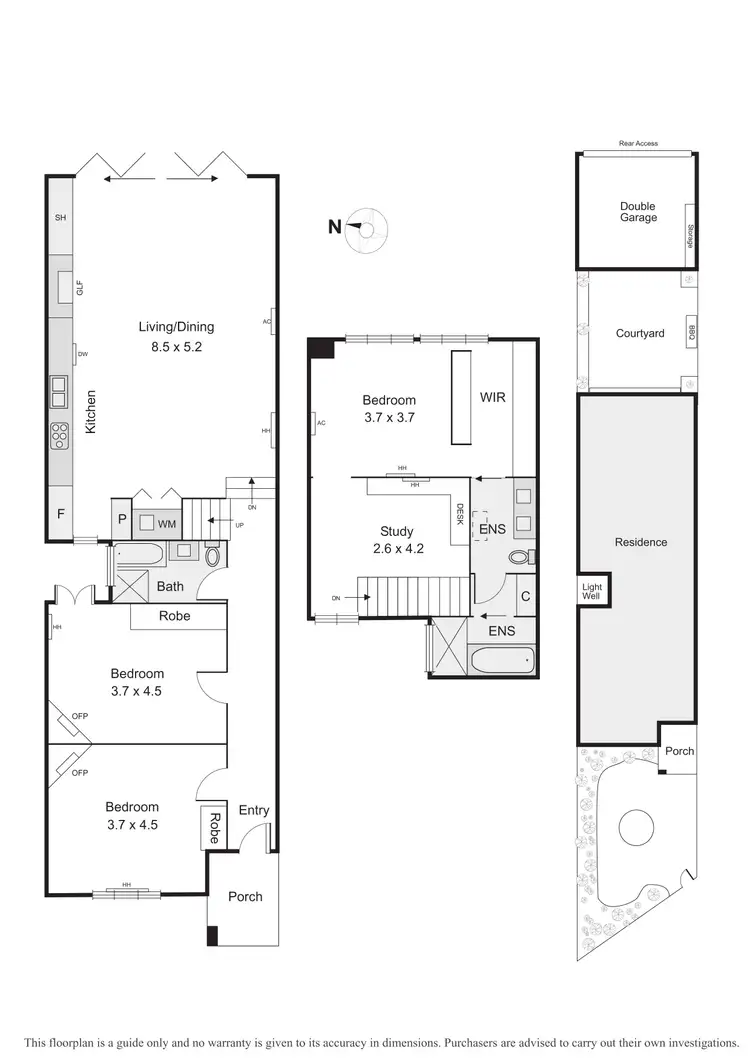 Floorplan of Homely house listing, 70 Southey Street, Elwood VIC 3184