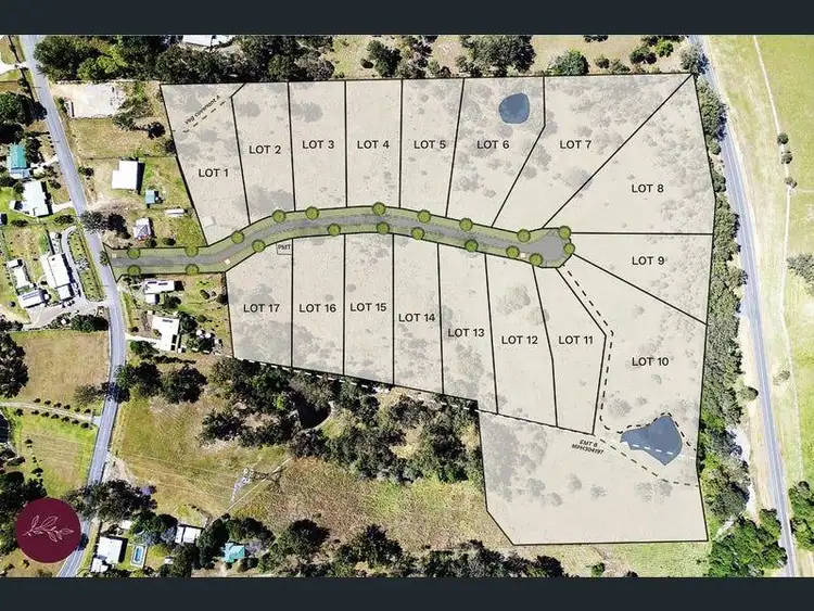 Floorplan of Homely land listing, 50-52 Mcintosh Creek Road, Jones Hill QLD 4570