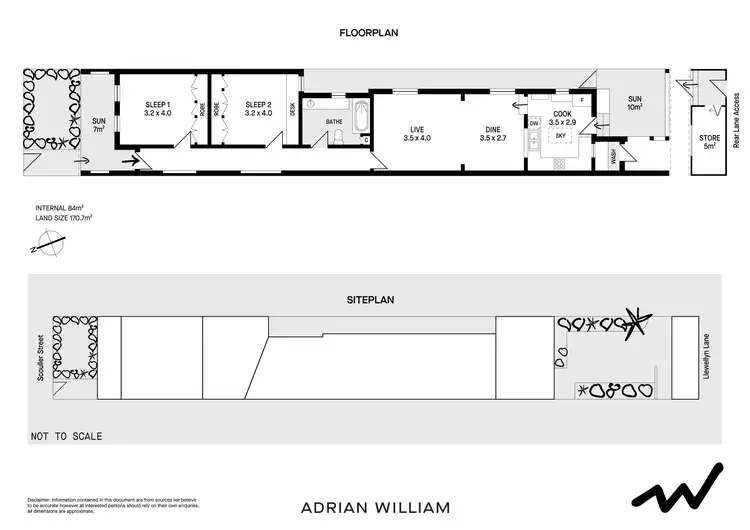 Floorplan of Homely house listing, 16 Scouller Street, Marrickville NSW 2204