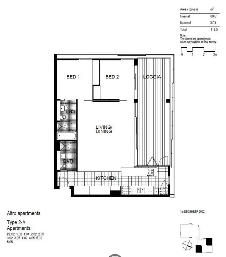 Floorplan of Homely apartment listing, 209/7 Sterling Circuit, Camperdown NSW 2050