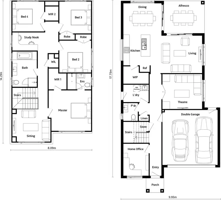 Floorplan of Homely house listing, 411 Dunera Road, Edmondson Park NSW 2174