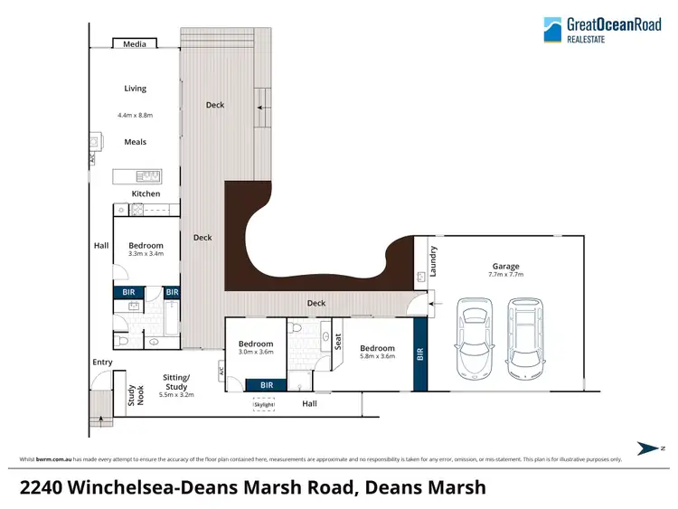 Floorplan of Homely house listing, 2240 Winchelsea-Deans Marsh Road, Deans Marsh VIC 3235