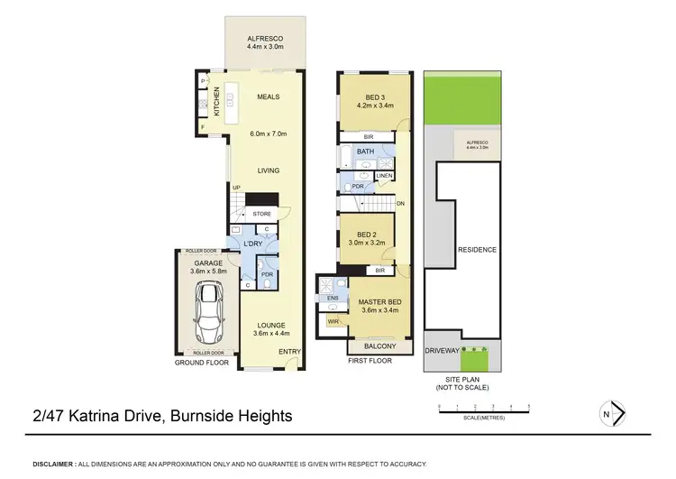 Floorplan of Homely house listing, 2/47 Katrina Drive, Burnside Heights VIC 3023