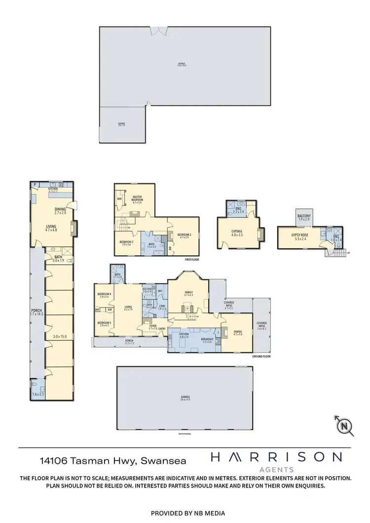 Floorplan of Homely house listing, 14106 Tasman Highway, Swansea TAS 7190