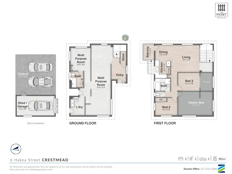 Floorplan of Homely house listing, 6 Hakea Street, Crestmead QLD 4132