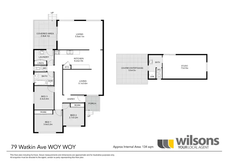 Floorplan of Homely house listing, 79 Watkin Avenue, Woy Woy NSW 2256