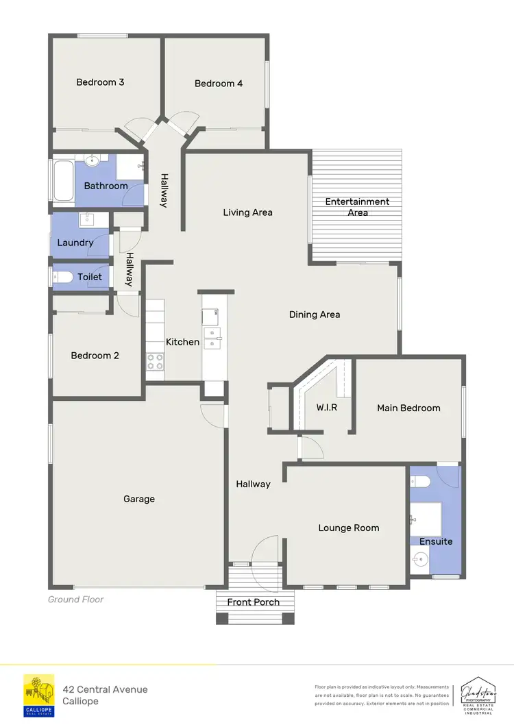 Floorplan of Homely house listing, 42 Central Avenue, Calliope QLD 4680