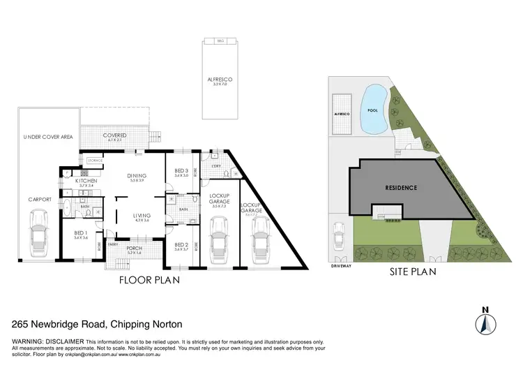 Floorplan of Homely house listing, 265 Newbridge Road, Chipping Norton NSW 2170