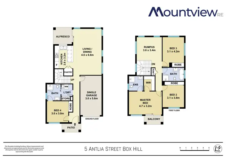Floorplan of Homely house listing, 5 Antlia Street, Box Hill NSW 2765