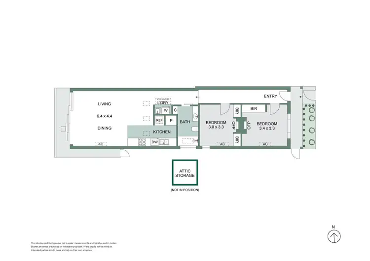 Floorplan of Homely house listing, 3 Steele Avenue, St Kilda VIC 3182