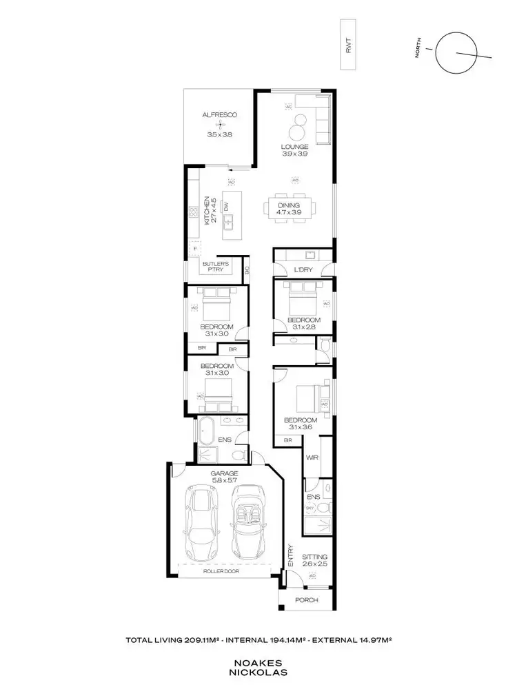 Floorplan of Homely house listing, 19A Branksome Terrace, Dover Gardens SA 5048