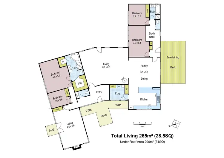 Floorplan of Homely rural property listing, 1246 Bloomfield Road, Crossover VIC 3821