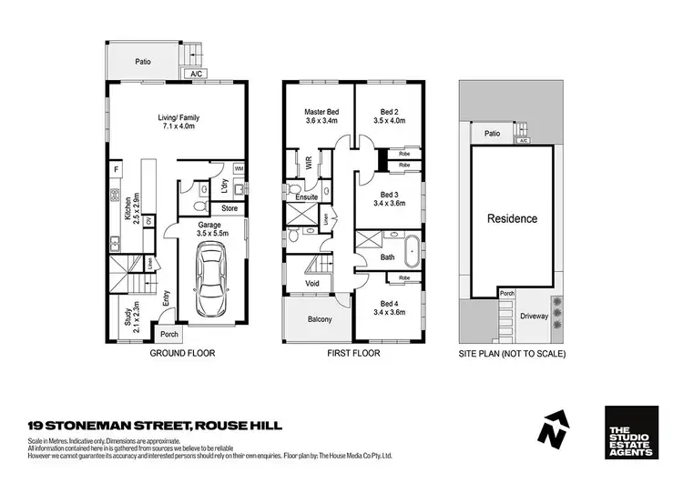 Floorplan of Homely house listing, 19 Stoneman Street, Rouse Hill NSW 2155