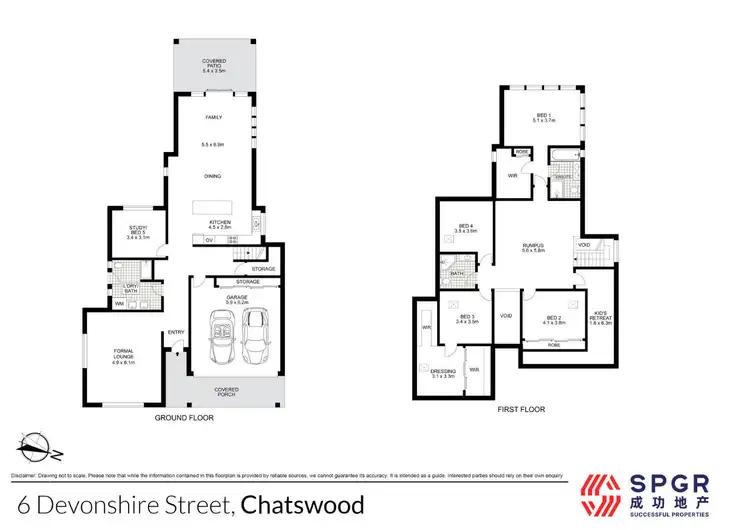 Floorplan of Homely house listing, 6 Devonshire Street, Chatswood NSW 2067