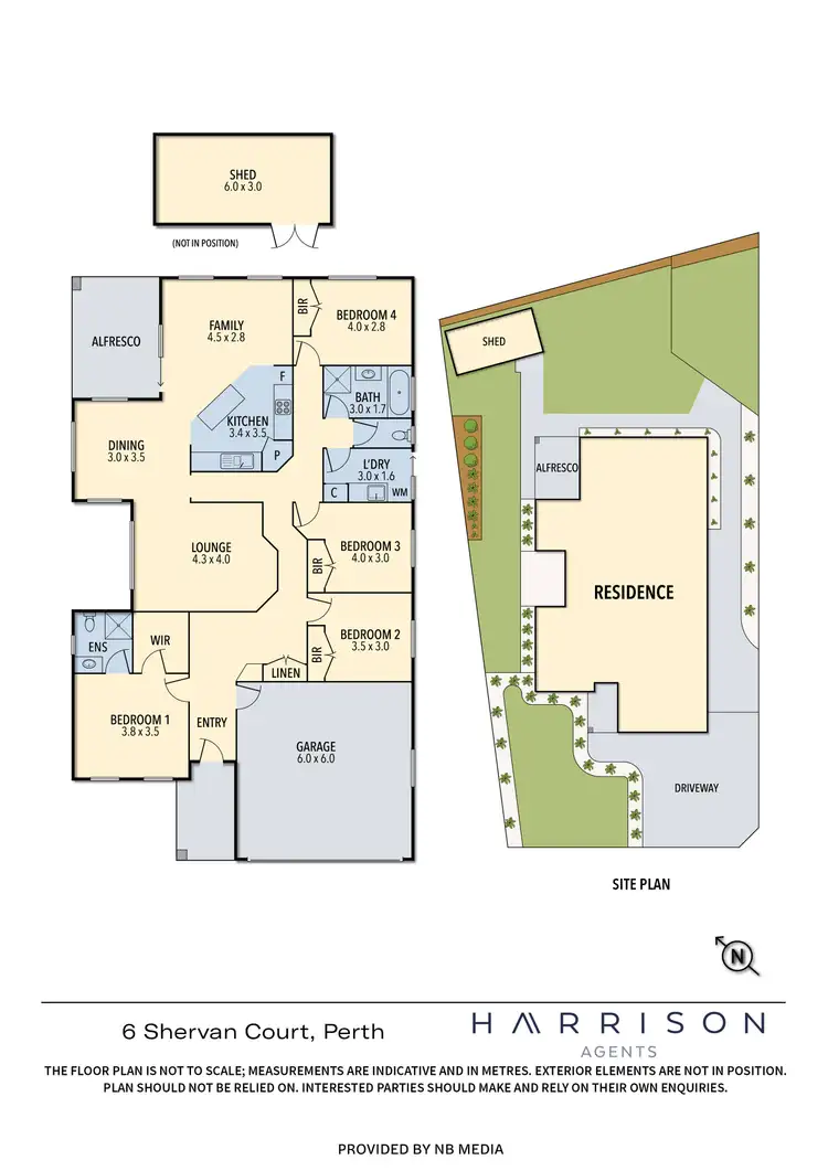 Floorplan of Homely house listing, 6 Shervan Court, Perth TAS 7300