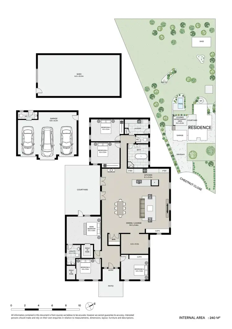Floorplan of Homely house listing, 7 Chestnut Close, Mudgee NSW 2850