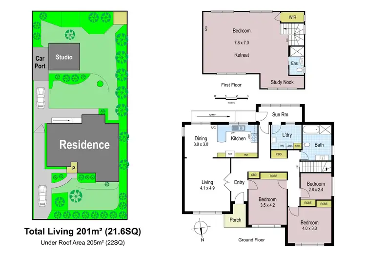 Floorplan of Homely house listing, 20 Odowds Road, Warragul VIC 3820