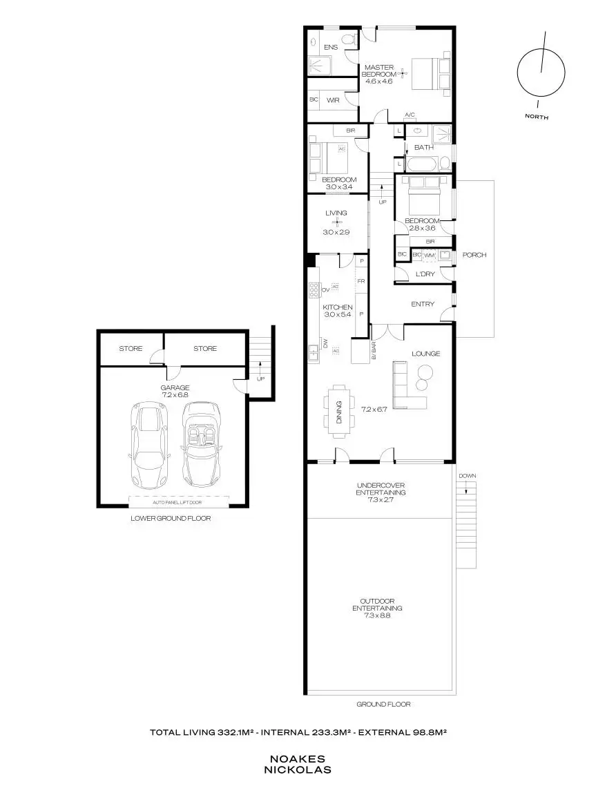 Floorplan of Homely house listing, 51A Delamere Avenue, Springfield SA 5062