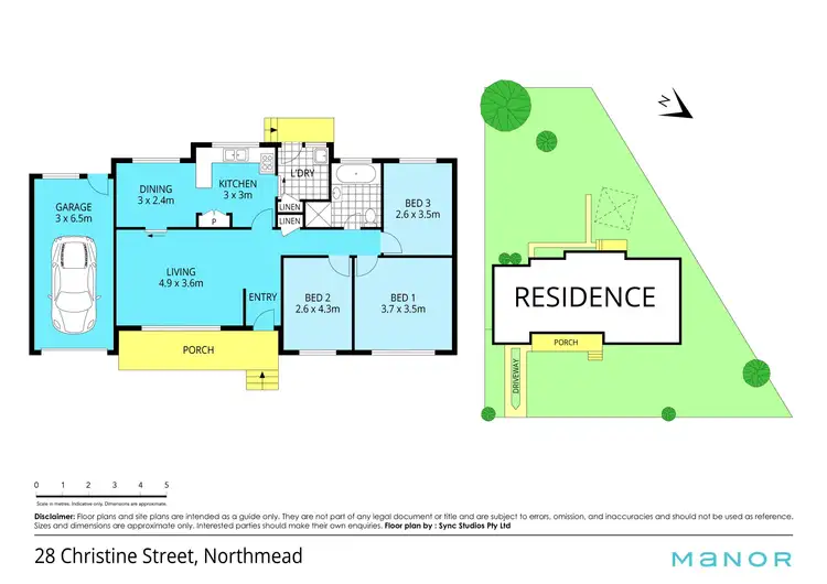 Floorplan of Homely house listing, 28 Christine Street, Northmead NSW 2152